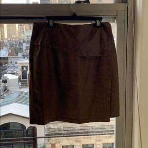 Melrose and market skirt, brown - size 2